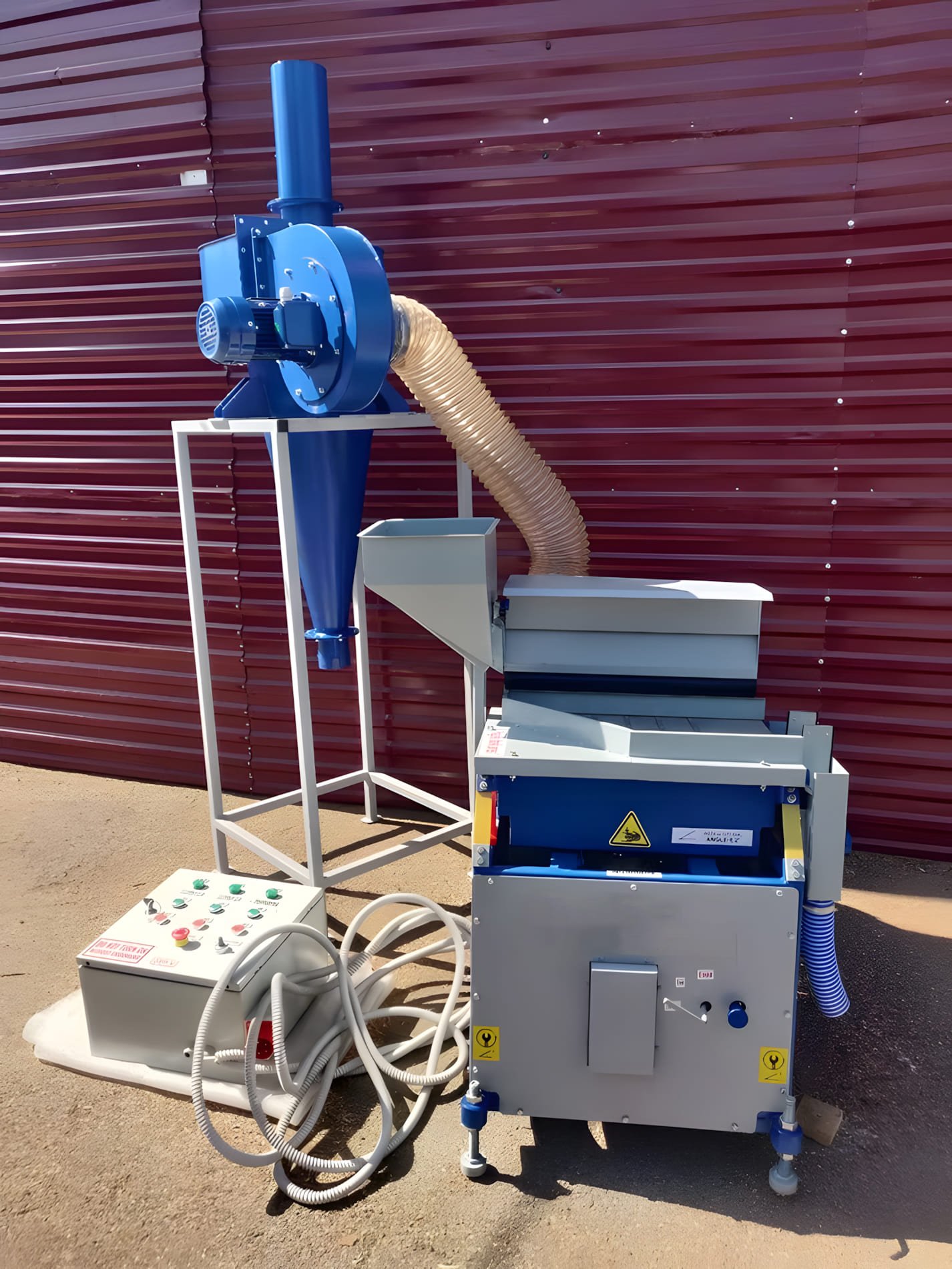 Cyclone for WT gravity table