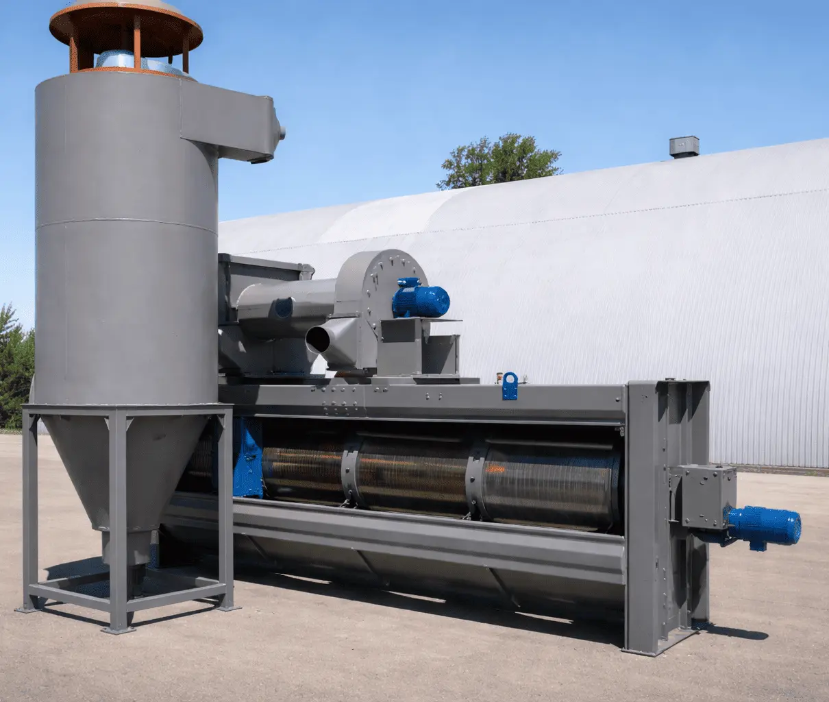 Zyklon für BS-Trommelkornreiniger