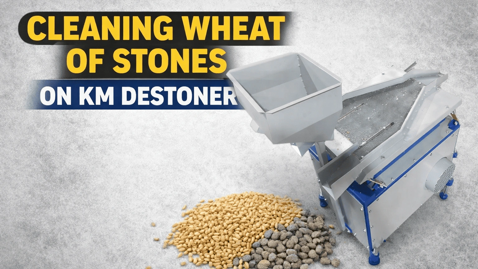 KM-Steinabscheidemaschine