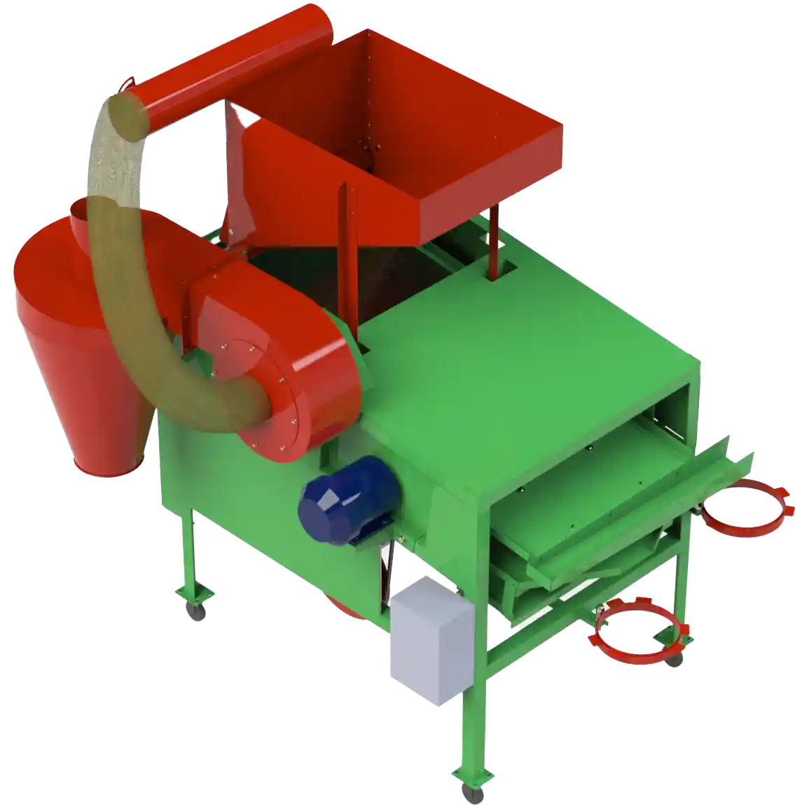 UKS 3.0 mobile grain cleaner
