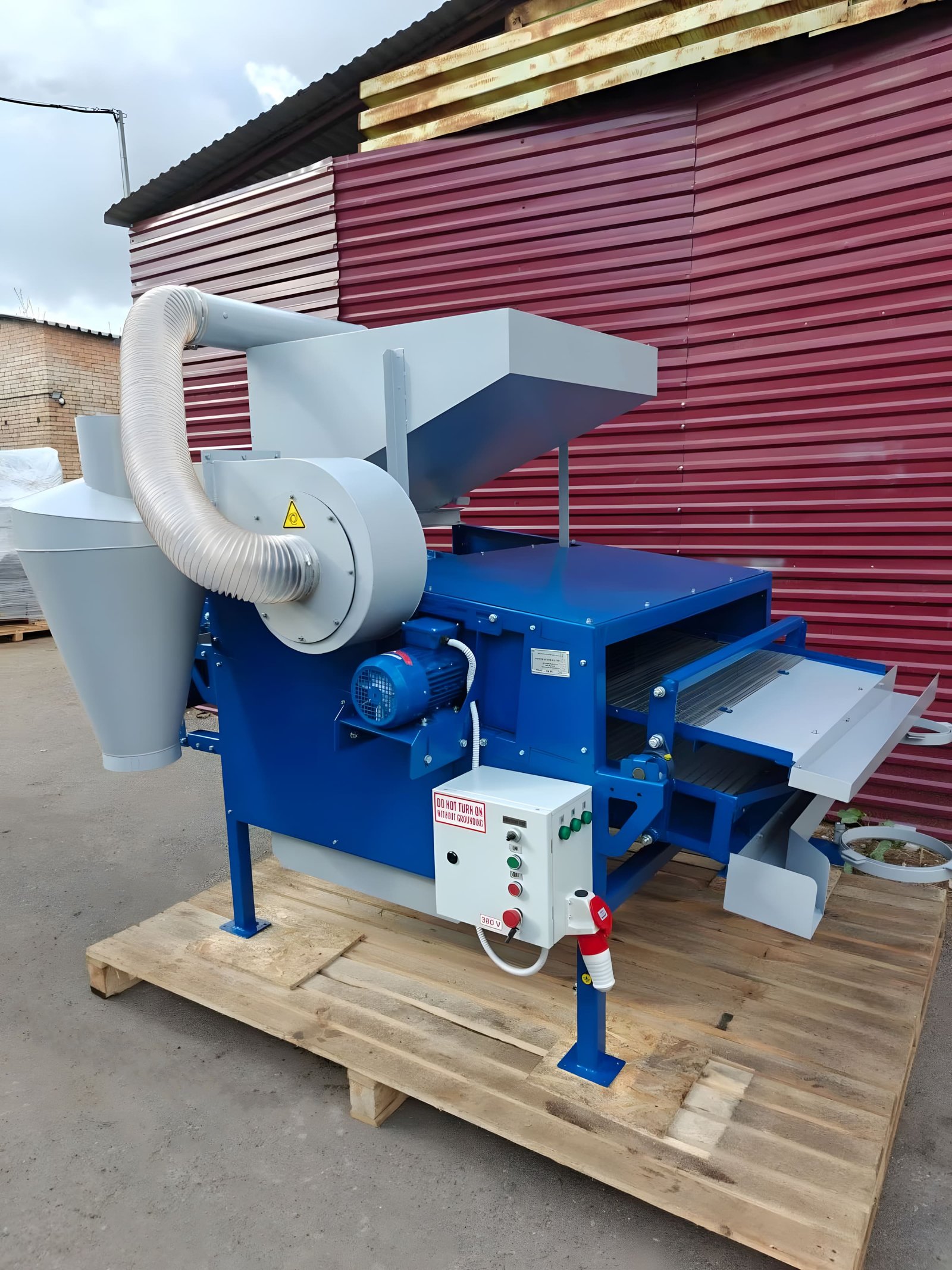 Cyclone for UKS-Getreidereiniger