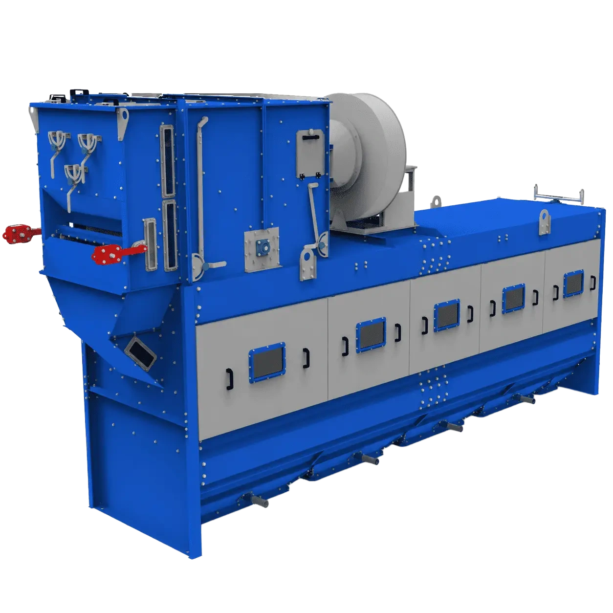 BS-200 drum grain cleaner